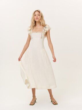 for love and lemons dakota lace midi dress For Love and Lemons Dakota lace midi dress